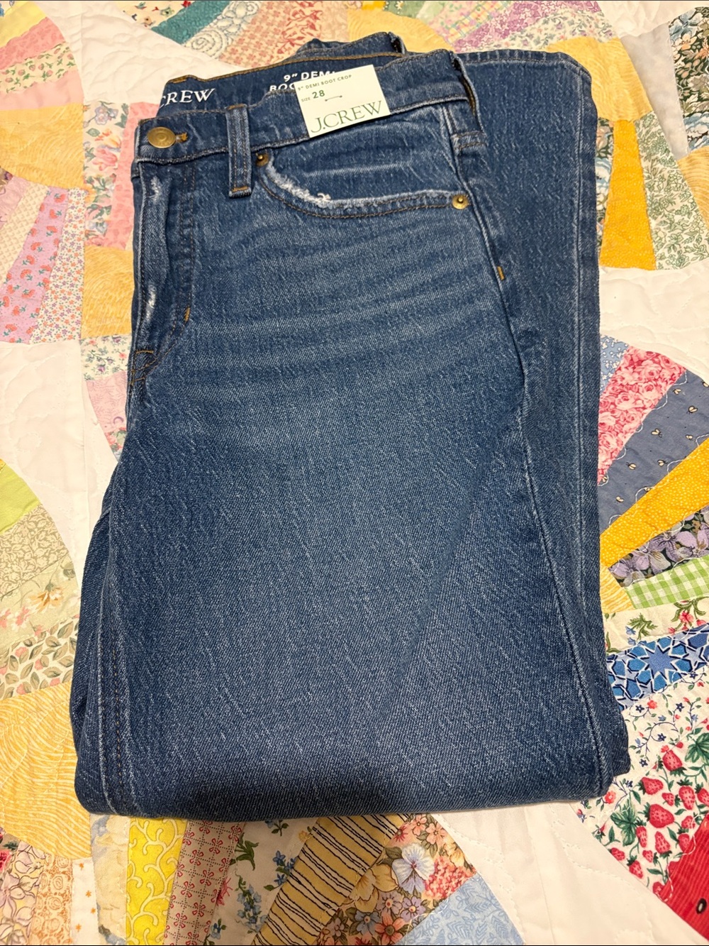 J. Crew Boot Crop Jeans